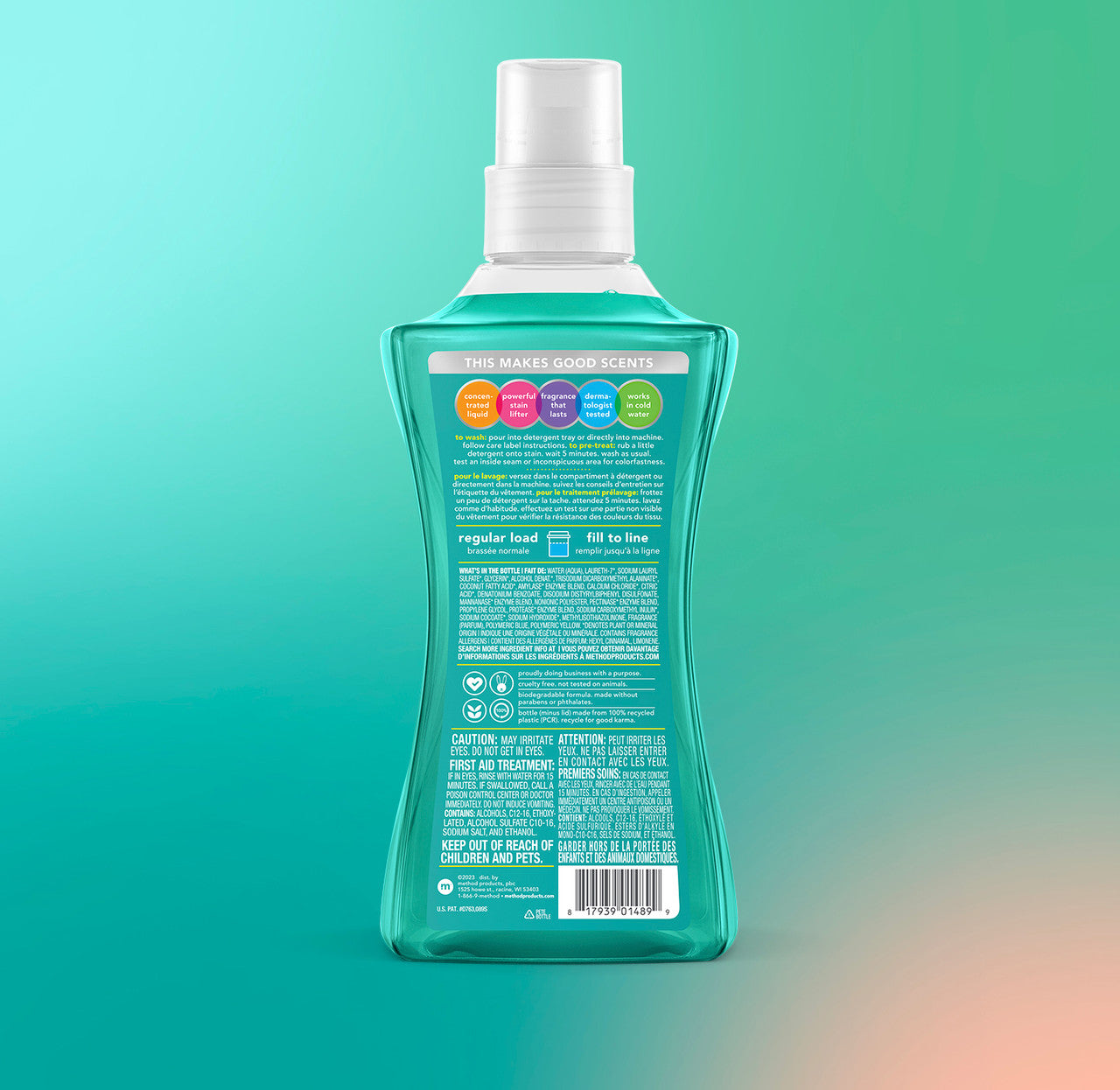 laundry detergent - beach sage. 53.5 fl oz - Image 3