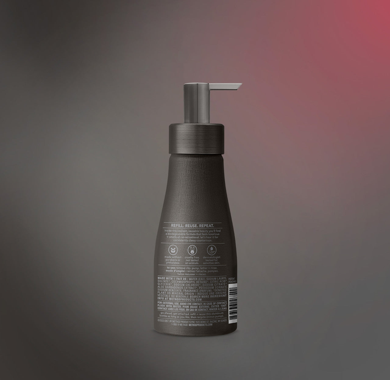 foaming hand wash - vetiver + amber. 10 fl oz - Image 3