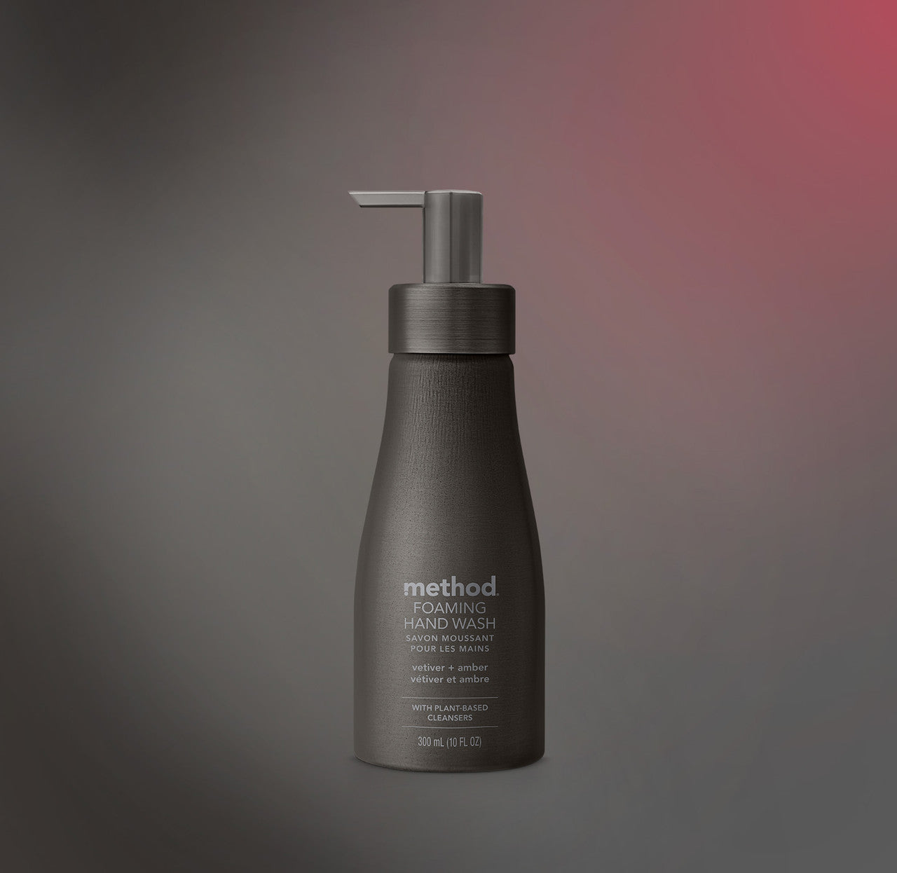 foaming hand wash - vetiver + amber. 10 fl oz - Image 2