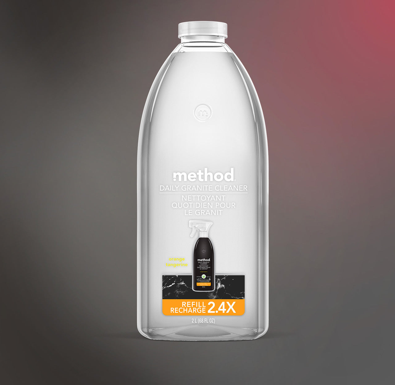 daily granite cleaner refill - orange tangerine. 68 fl oz - Image 2