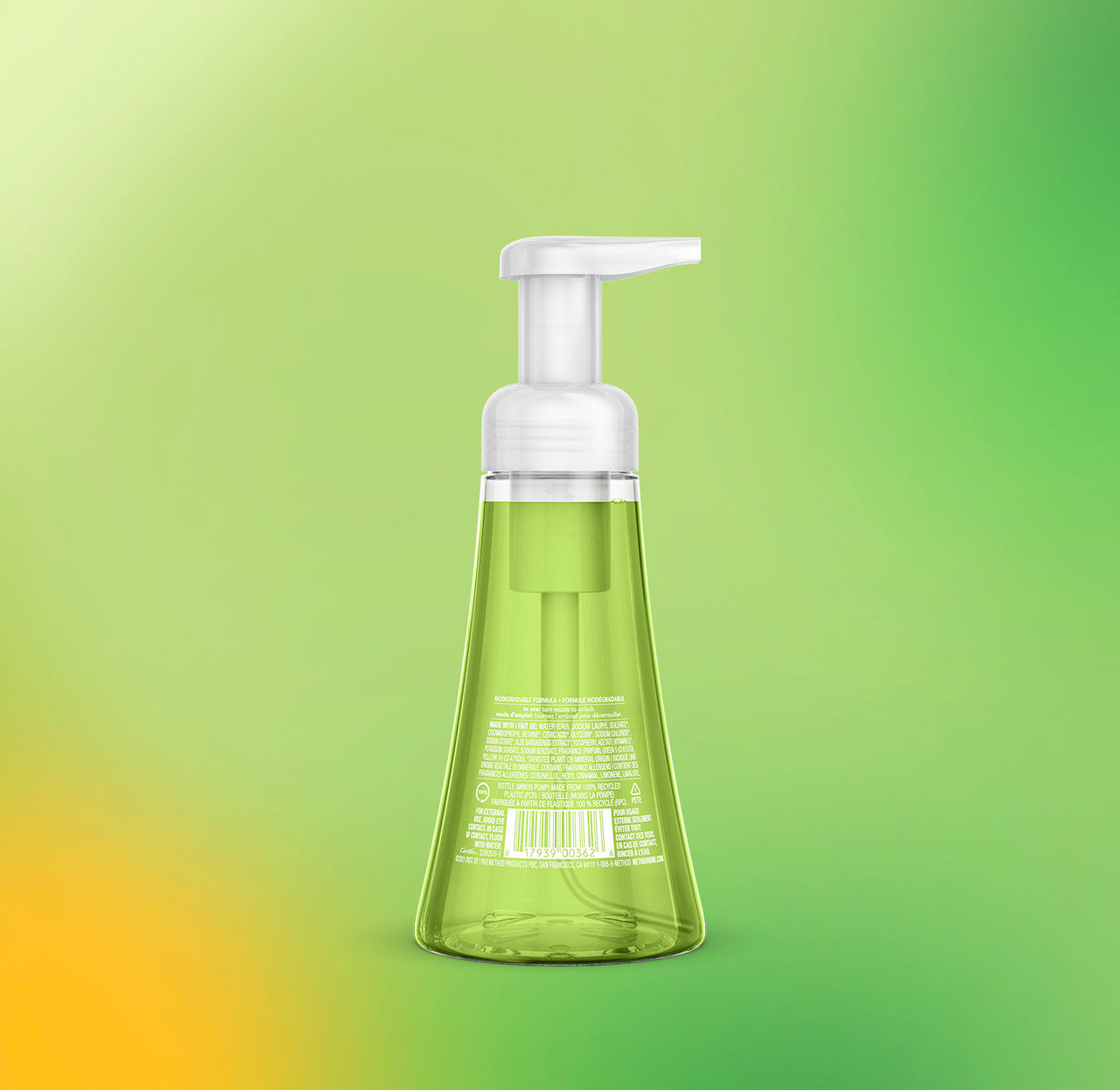 foaming hand wash - green tea + aloe. 10 fl oz - 图片 3