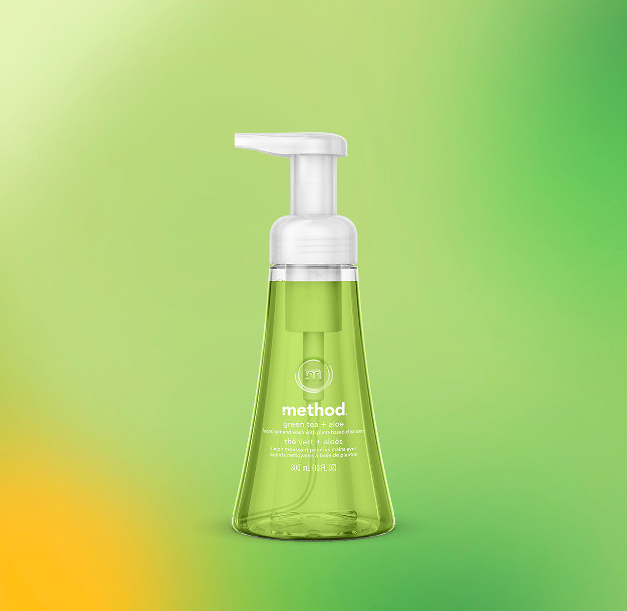 foaming hand wash - green tea + aloe. 10 fl oz - 图片 2