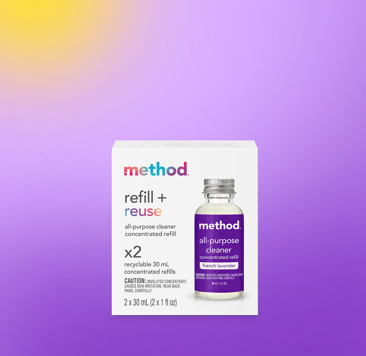 all-purpose cleaner: 2-pack concentrated refill - french lavender. 2 fl oz - 图片 2