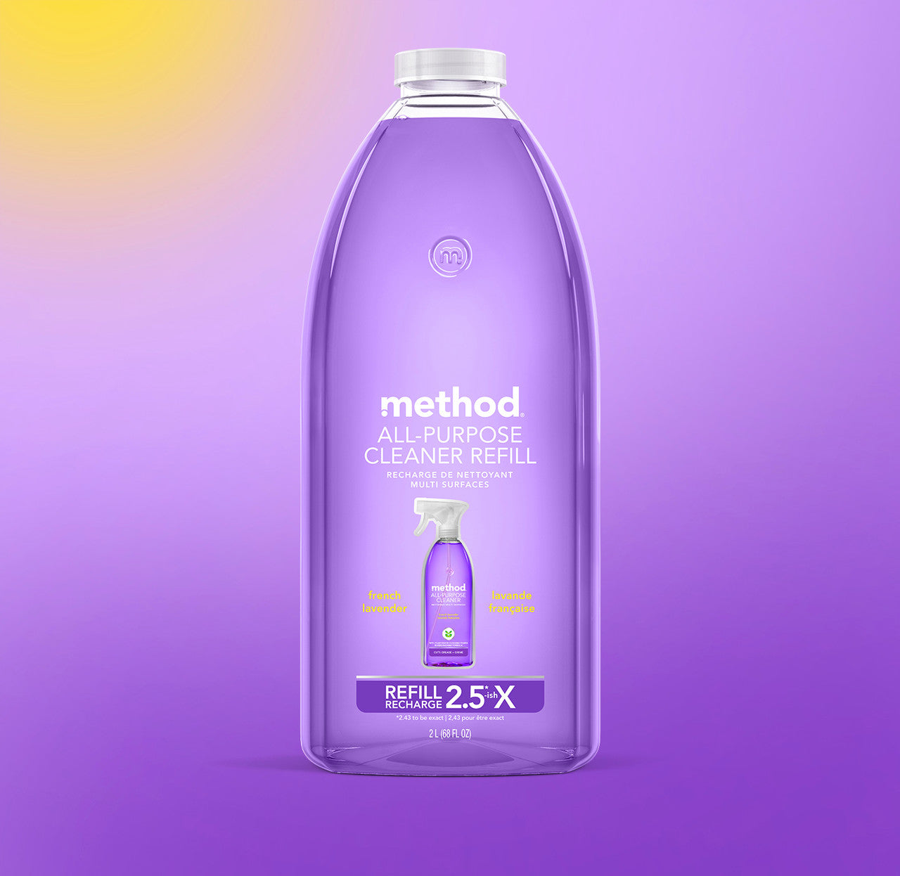 all-purpose cleaner refill - french lavender. 68 fl oz - 图片 2