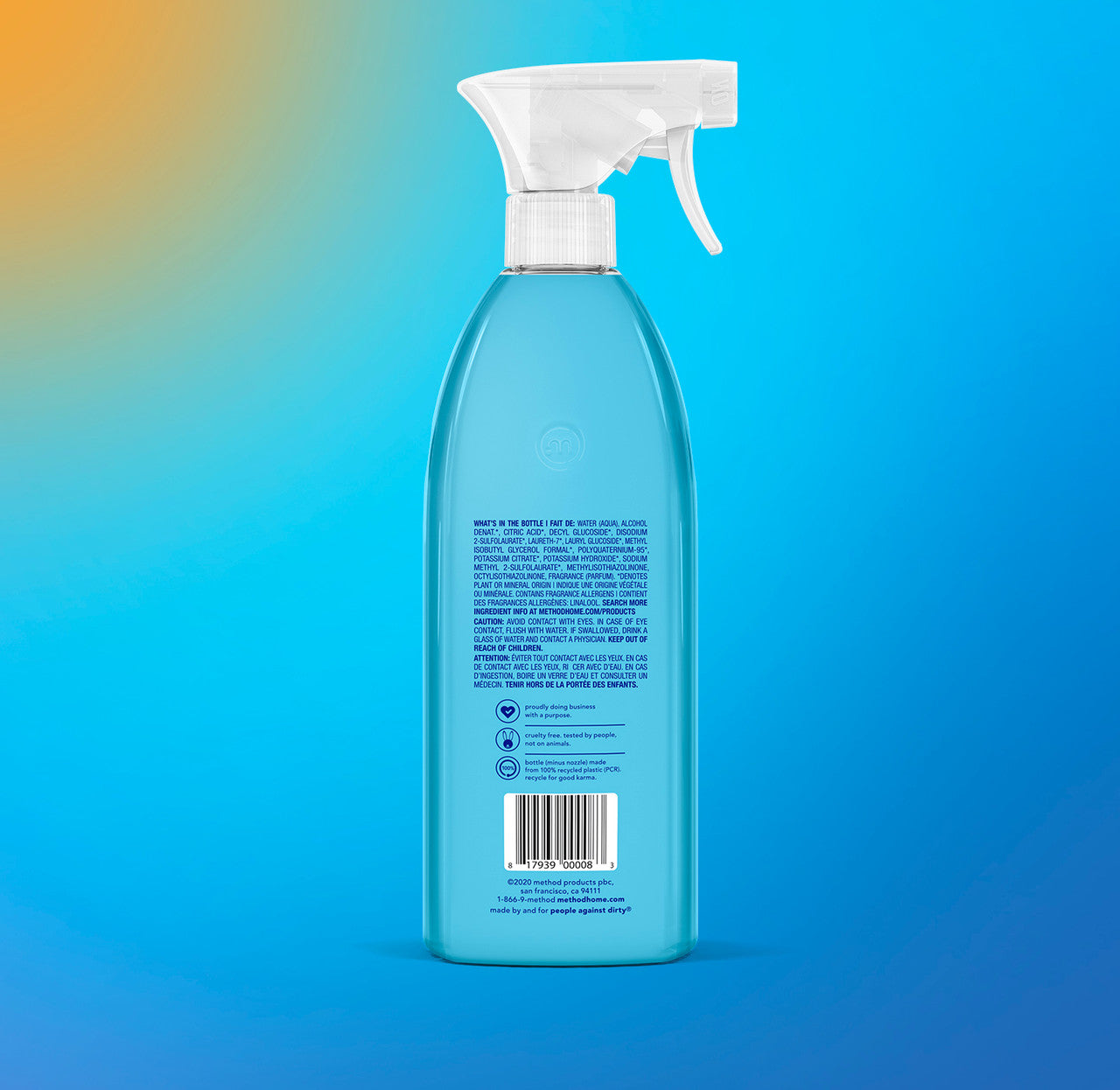 bathroom cleaner - eucalyptus mint. 28 fl oz - Image 3