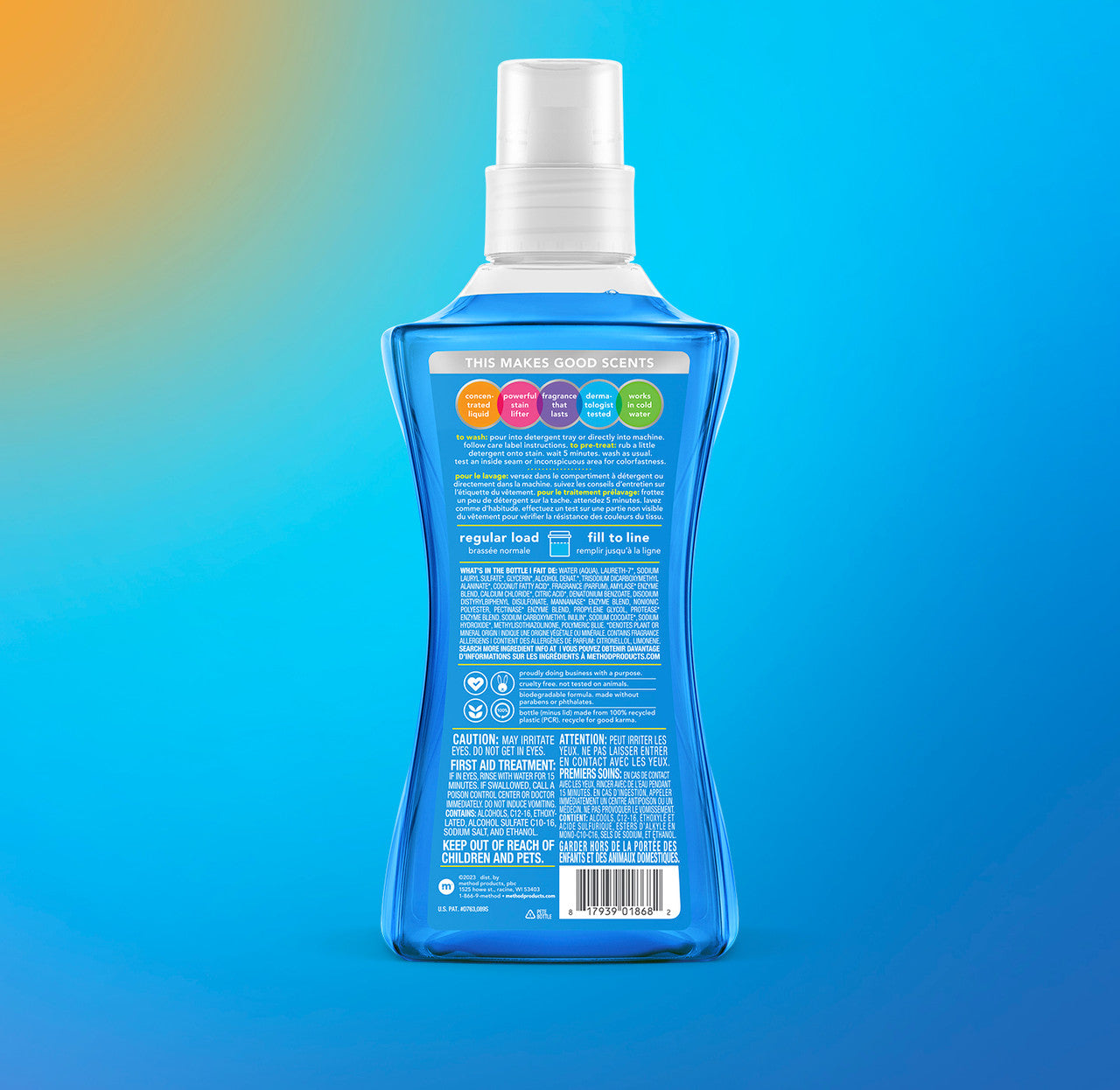 laundry detergent - fresh air. 53.5 fl oz - Image 3