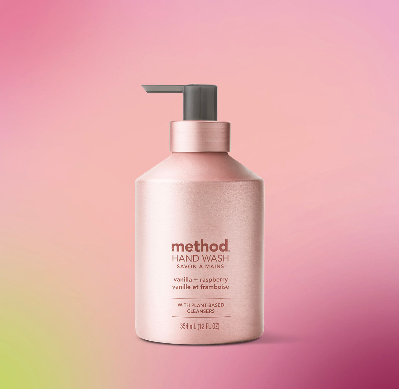 gel hand wash - vanilla + raspberry. 12 fl oz - Image 2