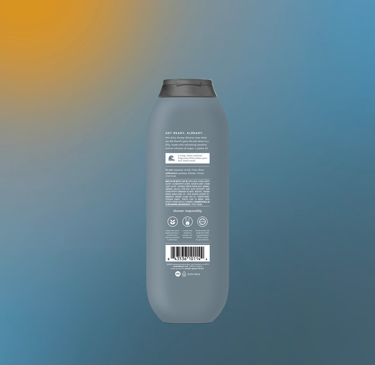 2-in-1 shampoo + conditioner - sea + surf. 14 fl oz - 图片 3