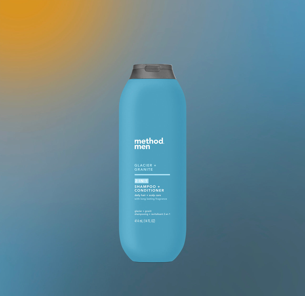 2-in-1 shampoo + conditioner - glacier + granite. 14 fl oz - 图片 2