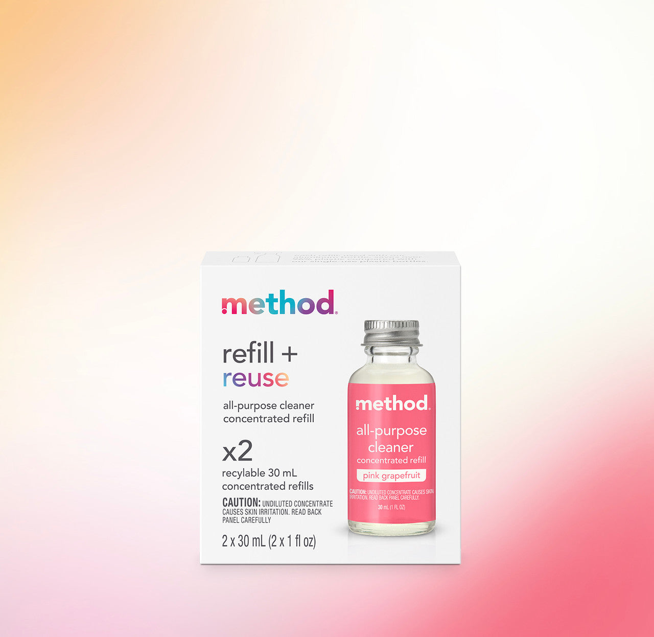 all-purpose cleaner: 2-pack concentrated refill - pink grapefruit. 2 fl oz - 图片 2