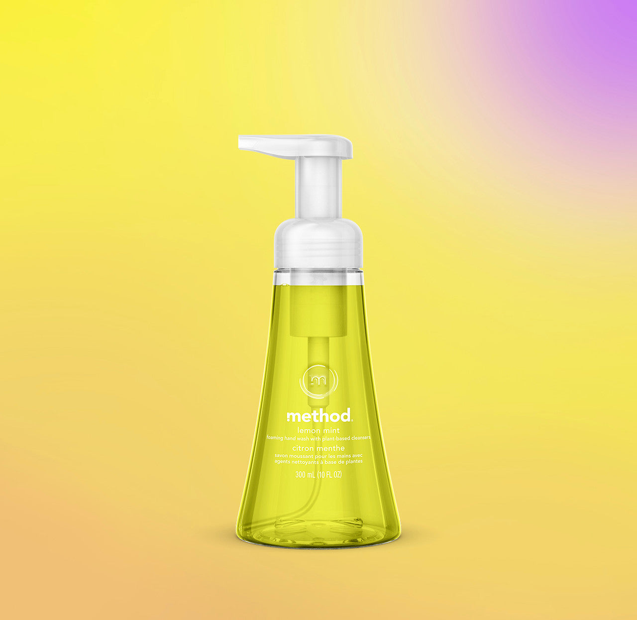 foaming hand wash - lemon mint. 10 fl oz - Image 2