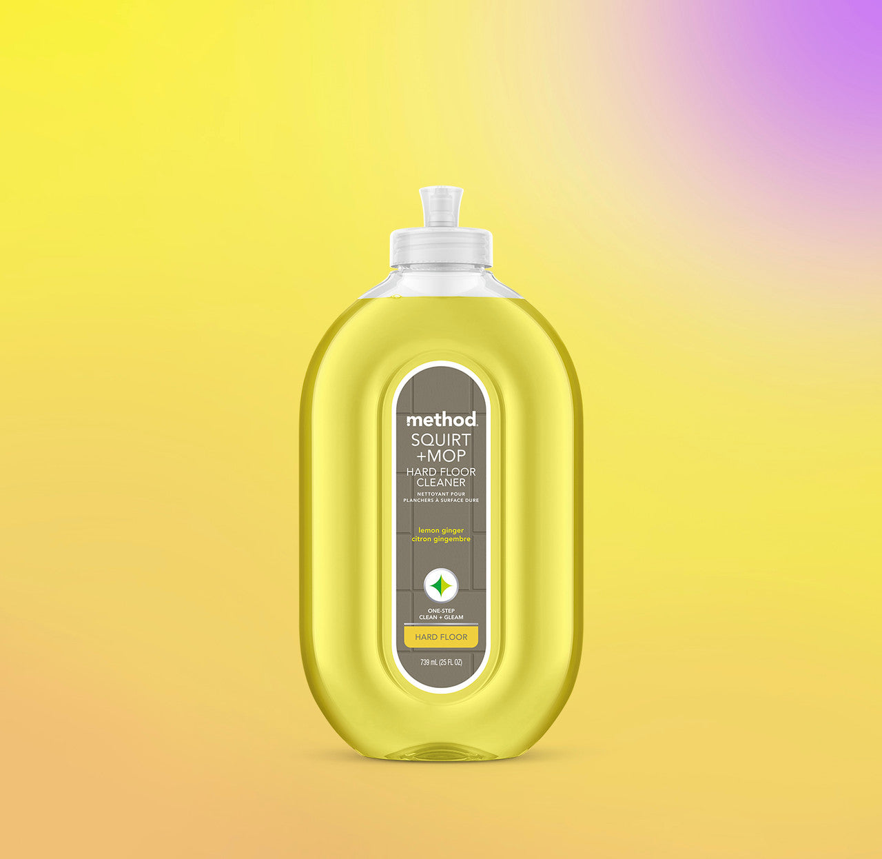 squirt + mop hard floor cleaner - lemon ginger. 25 fl oz - Image 2