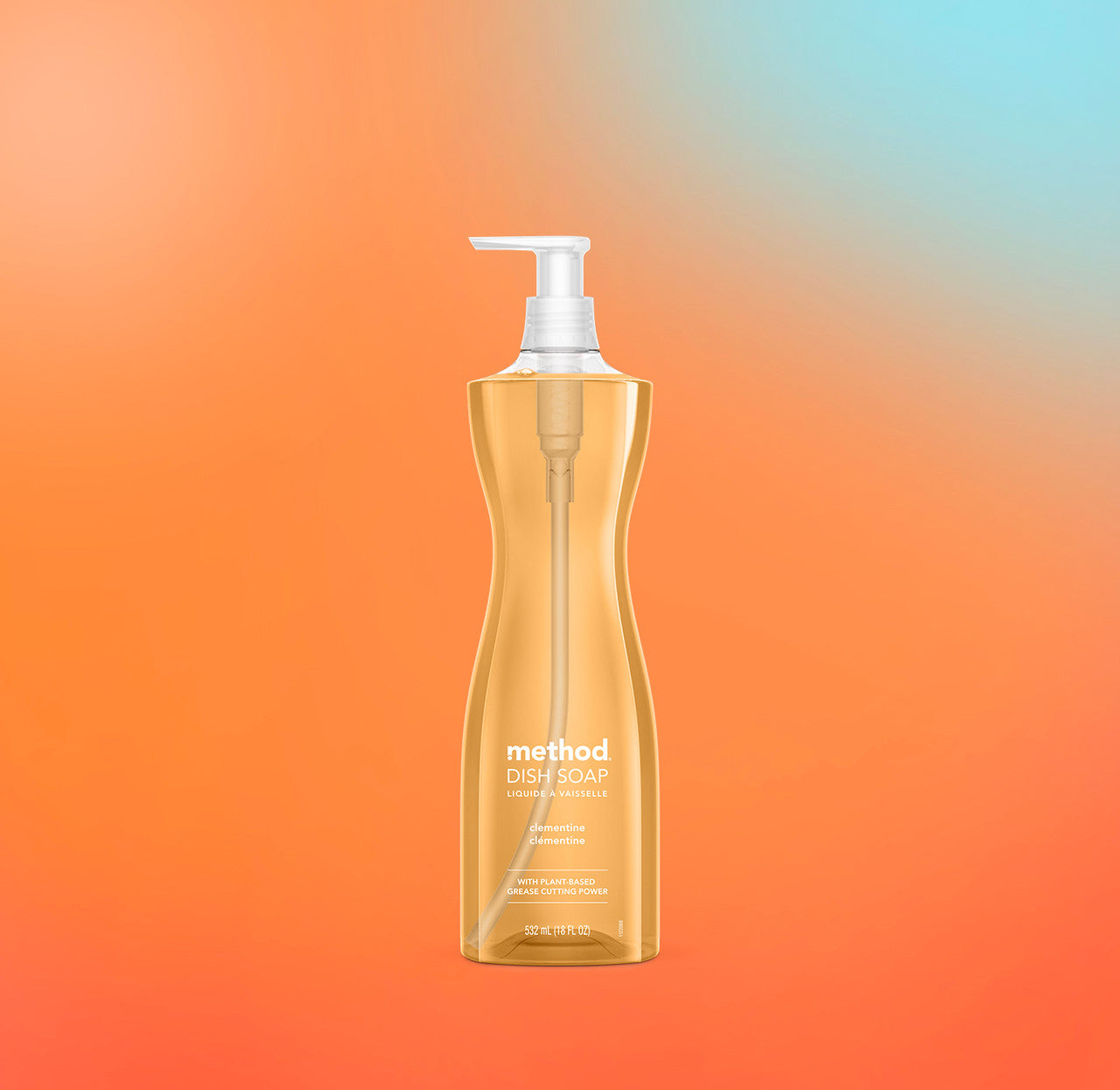 dish soap - clementine. 18 fl oz - Image 2