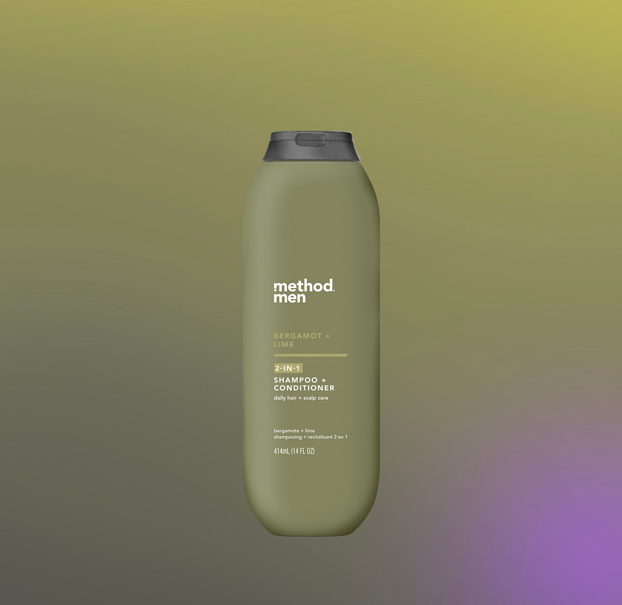 2-in-1 shampoo + conditioner - bergamot + lime. 14 fl oz - 图片 2