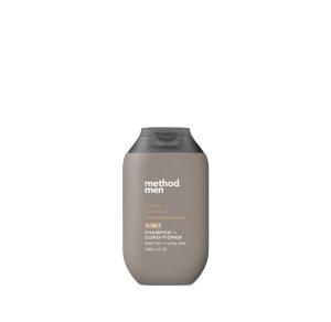 2-in-1 shampoo + conditioner - cedar + cypress. 3.4 fl oz