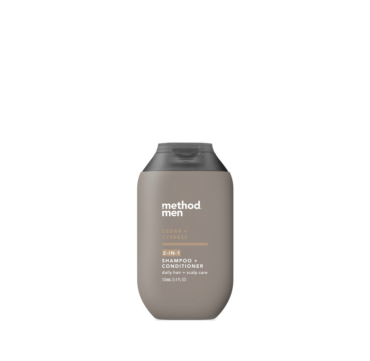 2-in-1 shampoo + conditioner - cedar + cypress. 3.4 fl oz