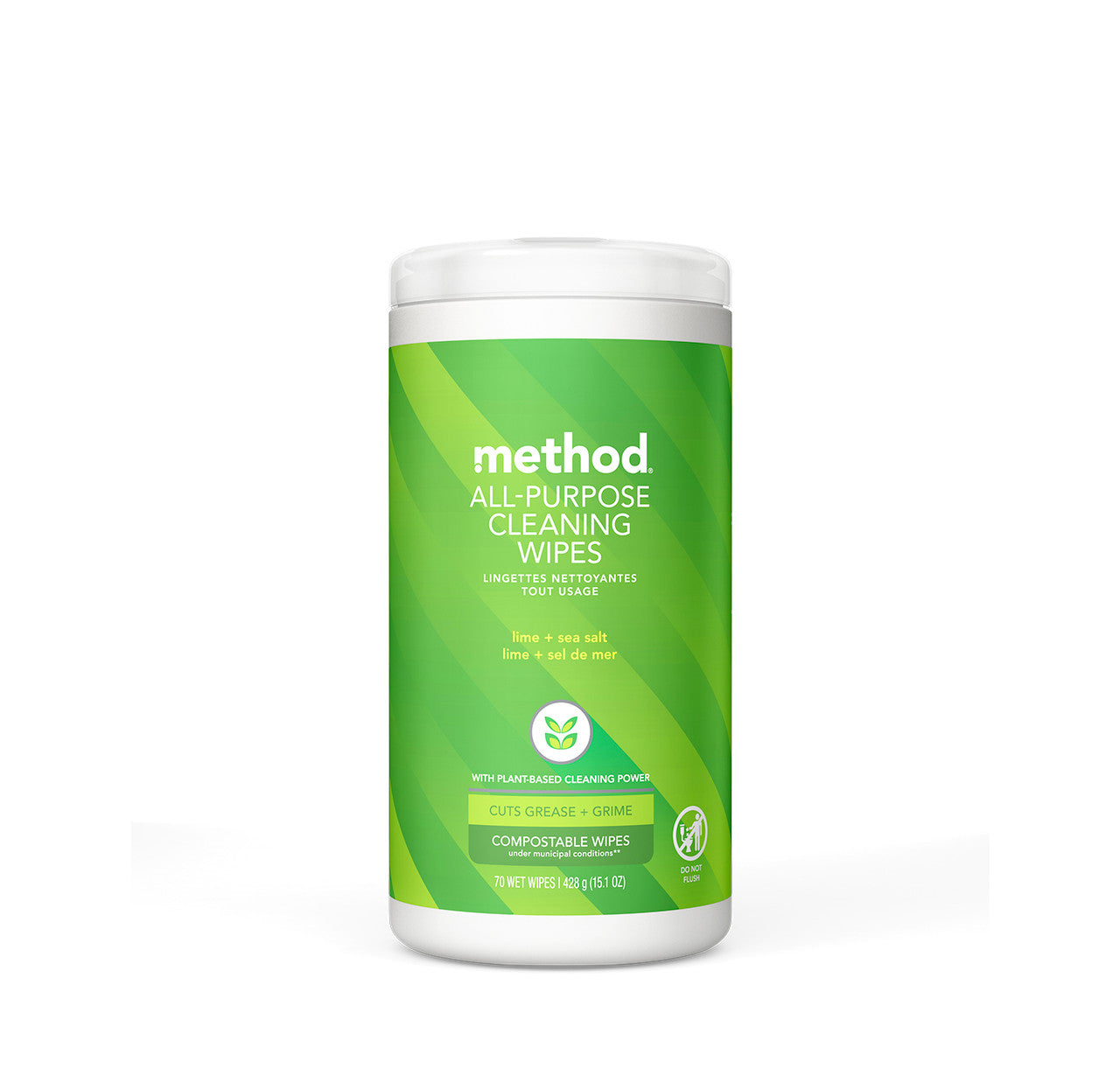 all-purpose cleaning wipes - lime + sea salt. 70 ct - 图片 5