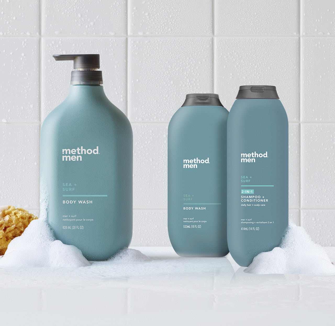2-in-1 shampoo + conditioner - sea + surf. 14 fl oz - 图片 4