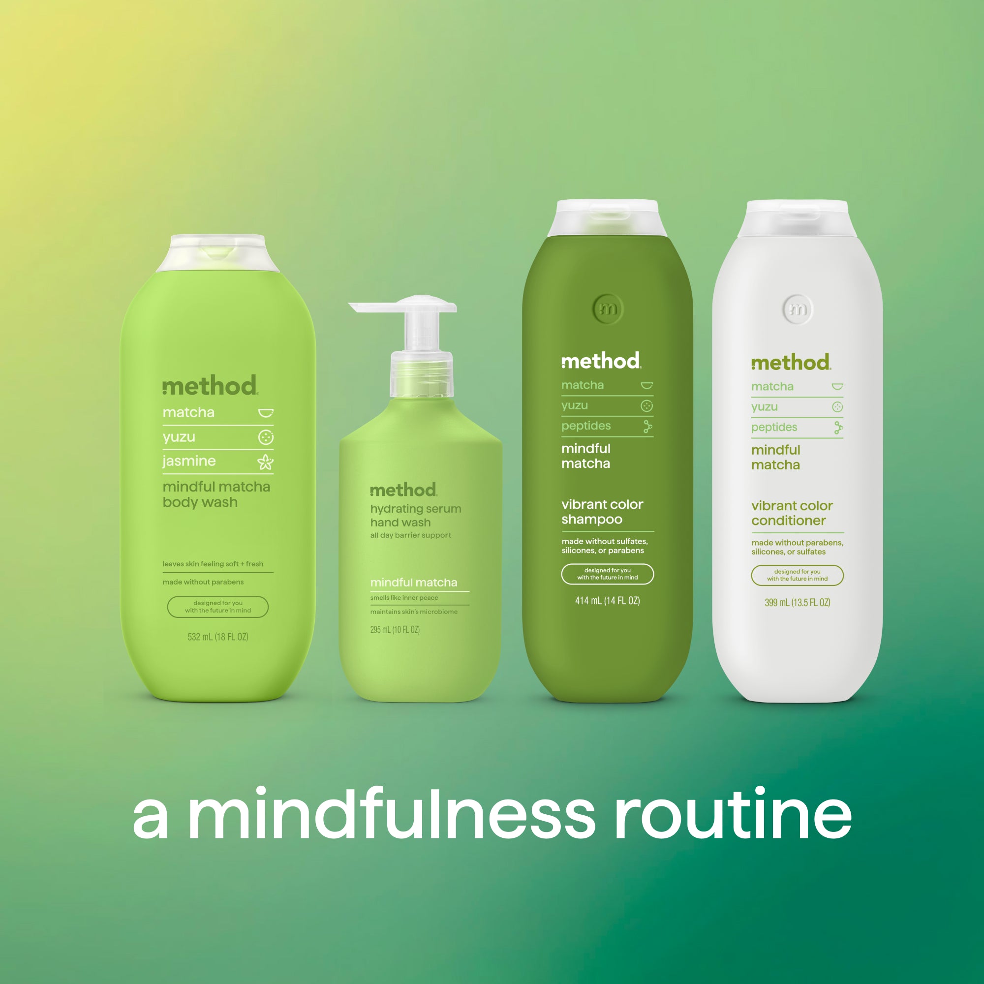 hydrating serum hand wash - mindful matcha. 10 oz - Image 6