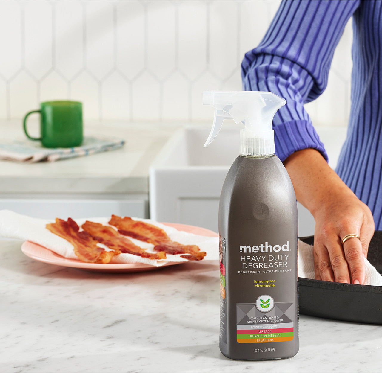 heavy duty degreaser - lemongrass. 28 fl oz - Image 4