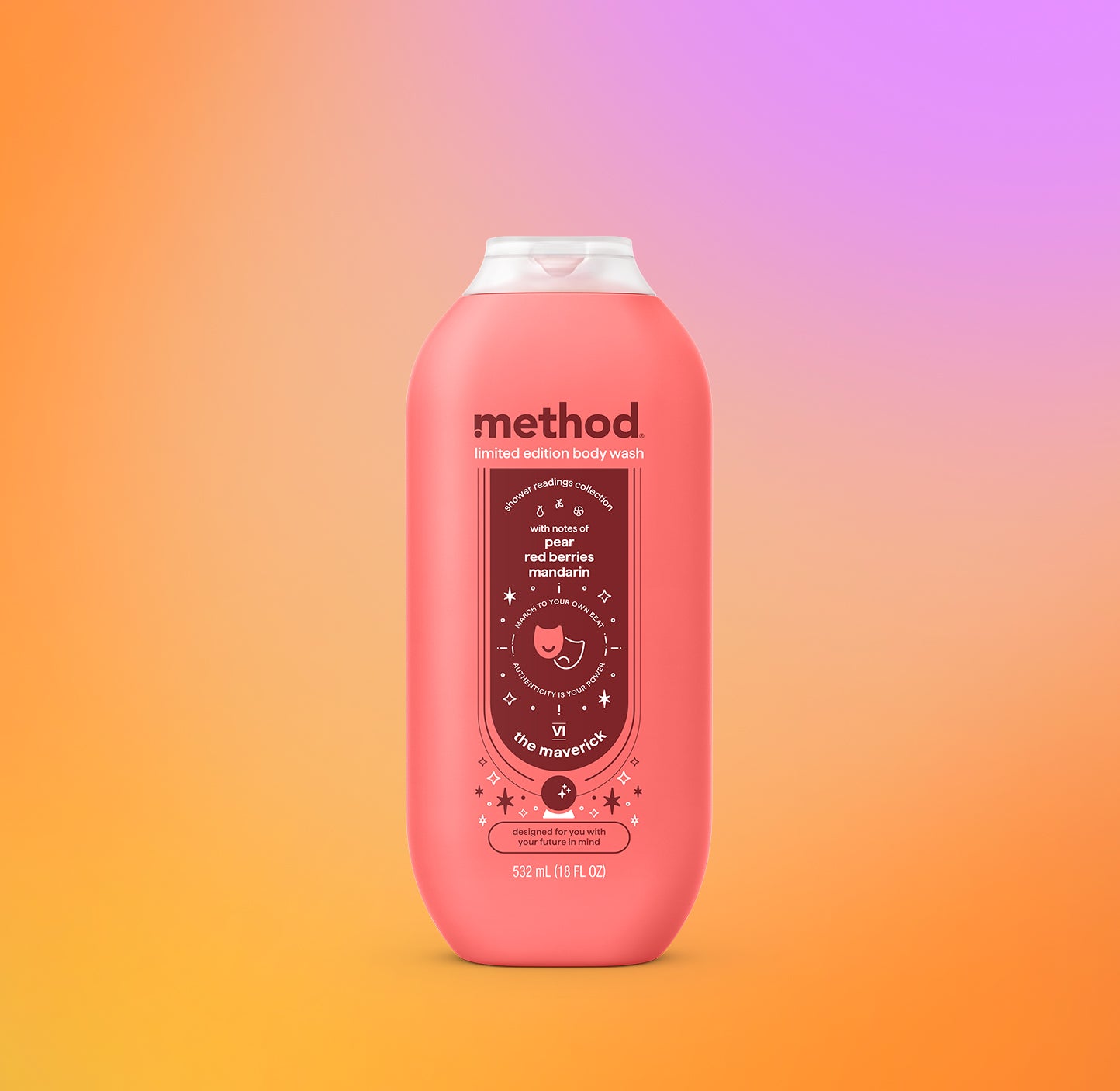 Shower Readings Body Wash. The Maverick. 18oz - Image 2