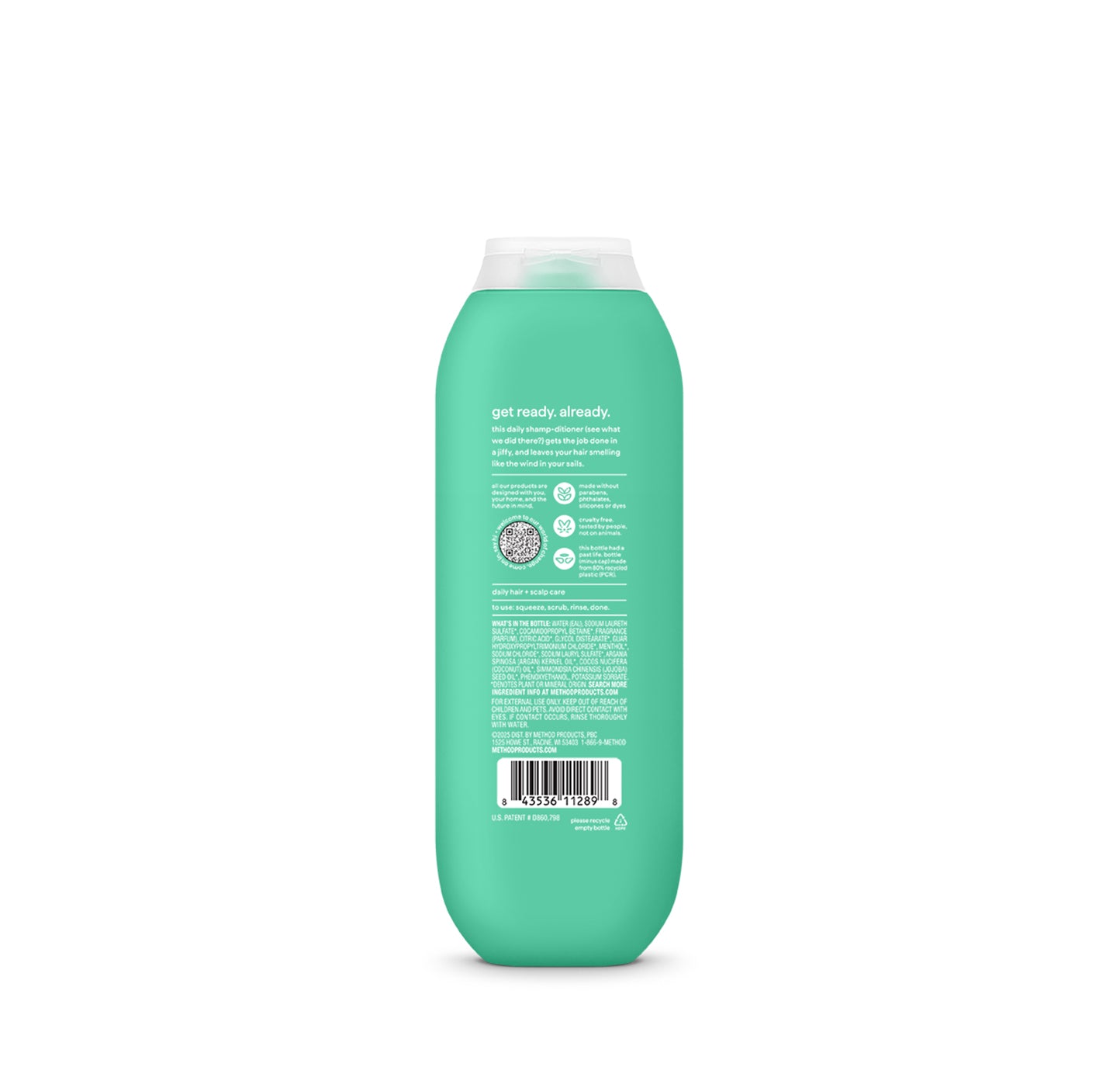 2-in-1 shampoo + conditioner - marine + mist. 14 fl oz - 图片 4