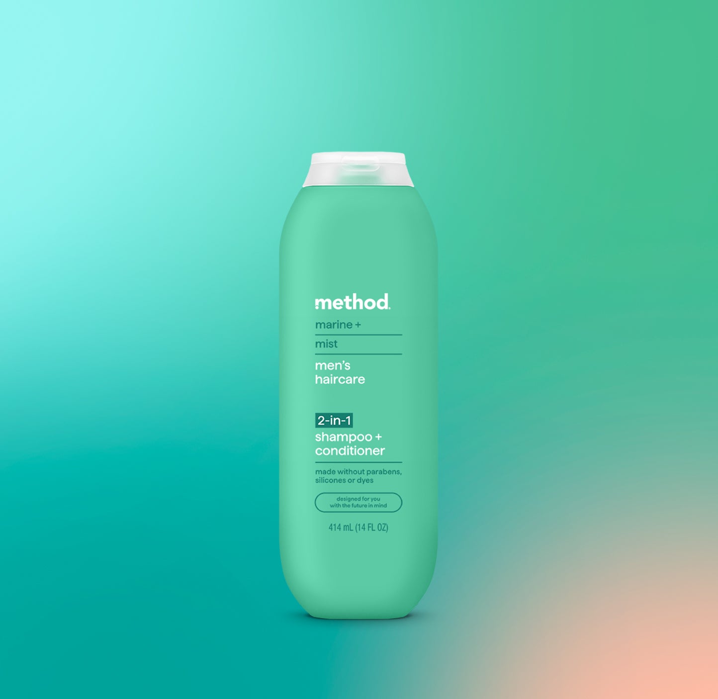 2-in-1 shampoo + conditioner - marine + mist. 14 fl oz - 图片 2