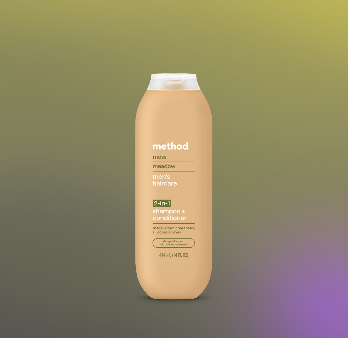 2-in-1 shampoo + conditioner - moss + meadow. 14 fl oz - 图片 2