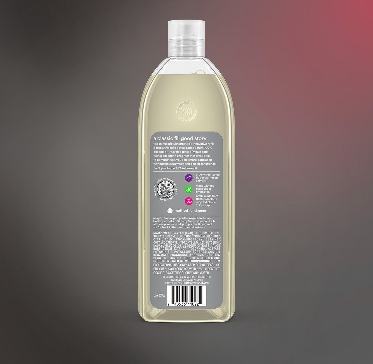 gel hand wash refill - vetiver + amber. 34 fl oz 1 - Image 3