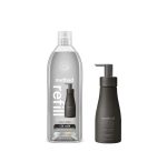 foaming hand wash starter set - vetiver + amber. 38 fl oz