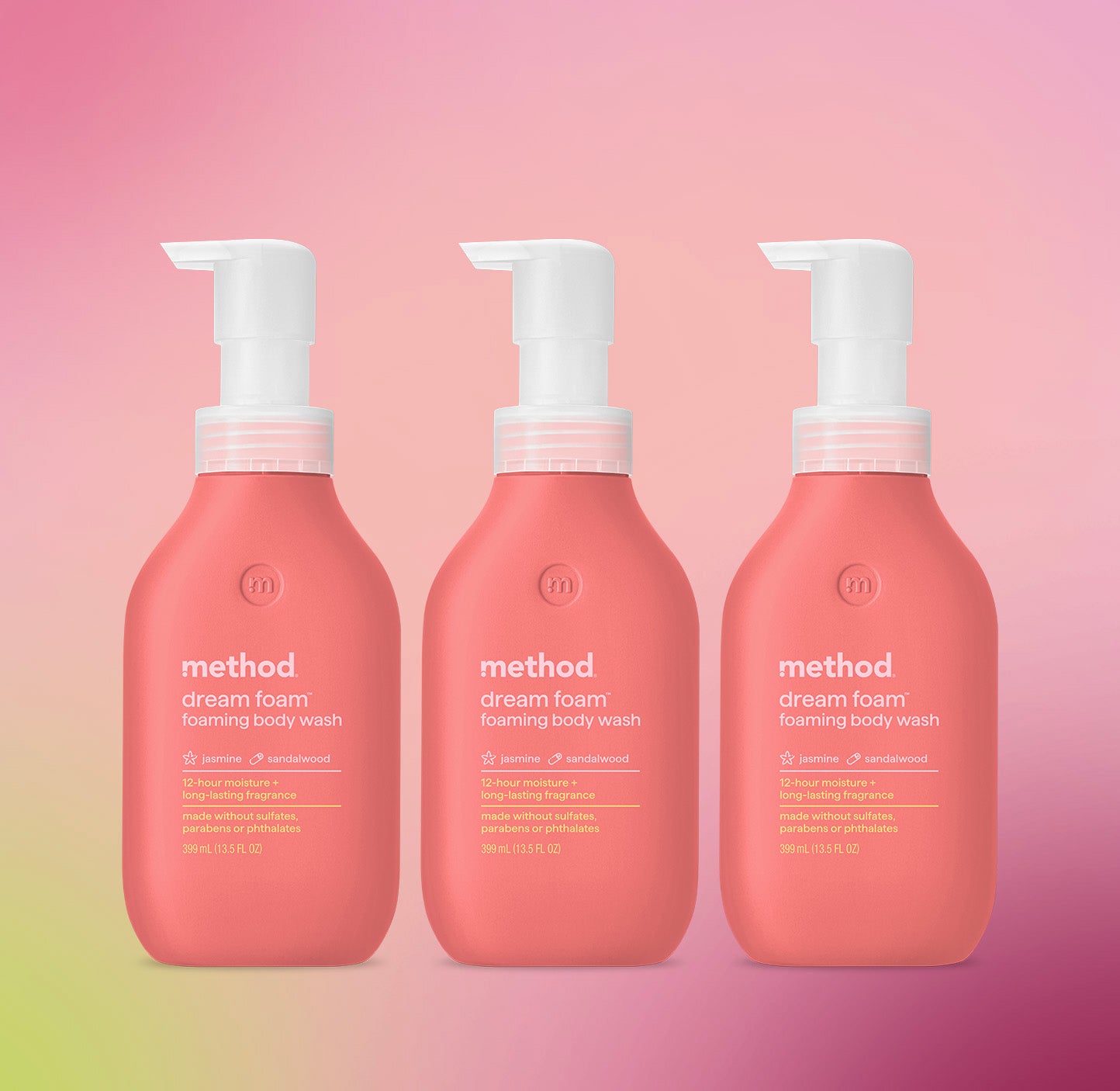 dream foam foaming body wash 3-ct bundle. 40.5 oz - Image 2