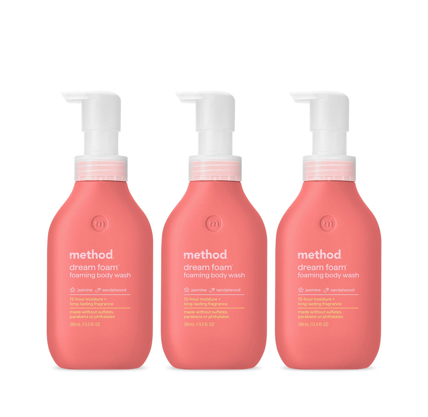 dream foam foaming body wash 3-ct bundle. 40.5 oz