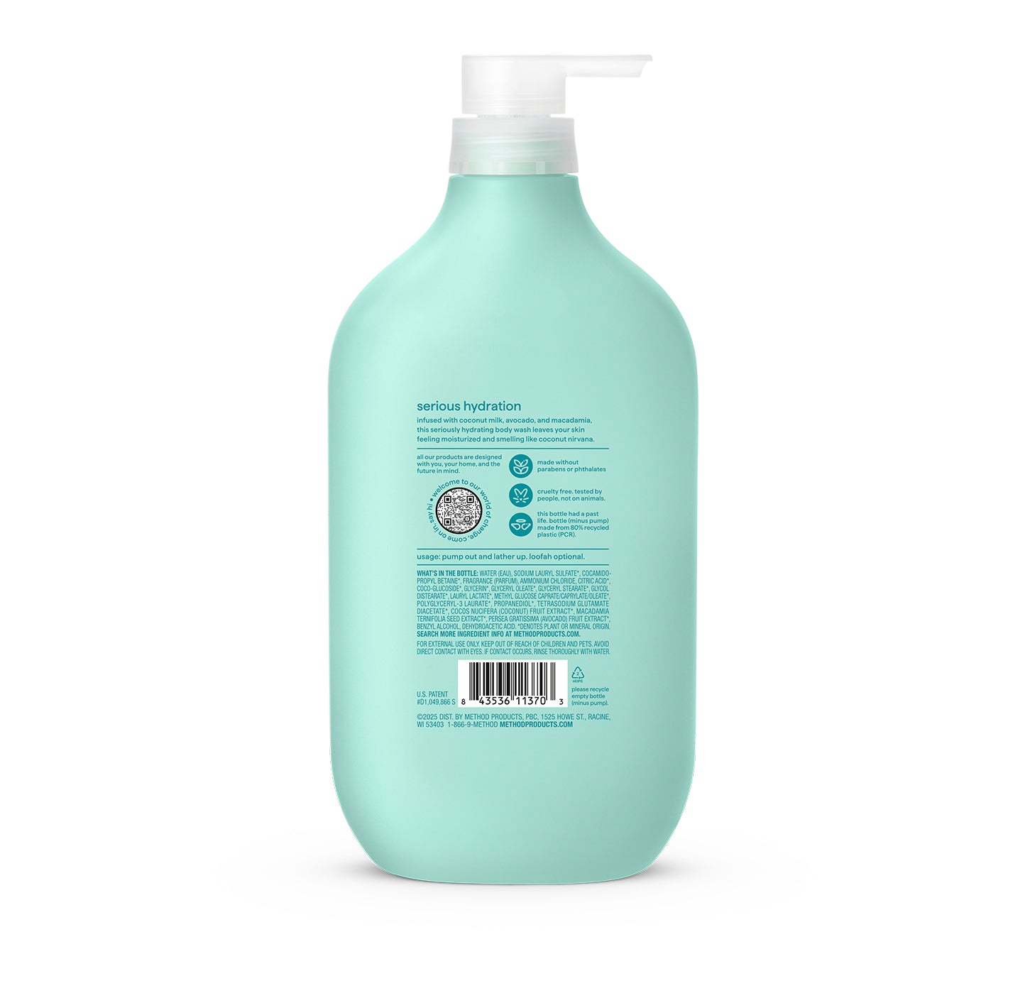 body wash - coco twist. 28 fl oz - Image 4