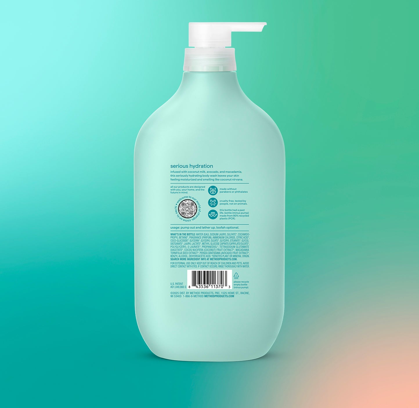 body wash - coco twist. 28 fl oz - Image 3