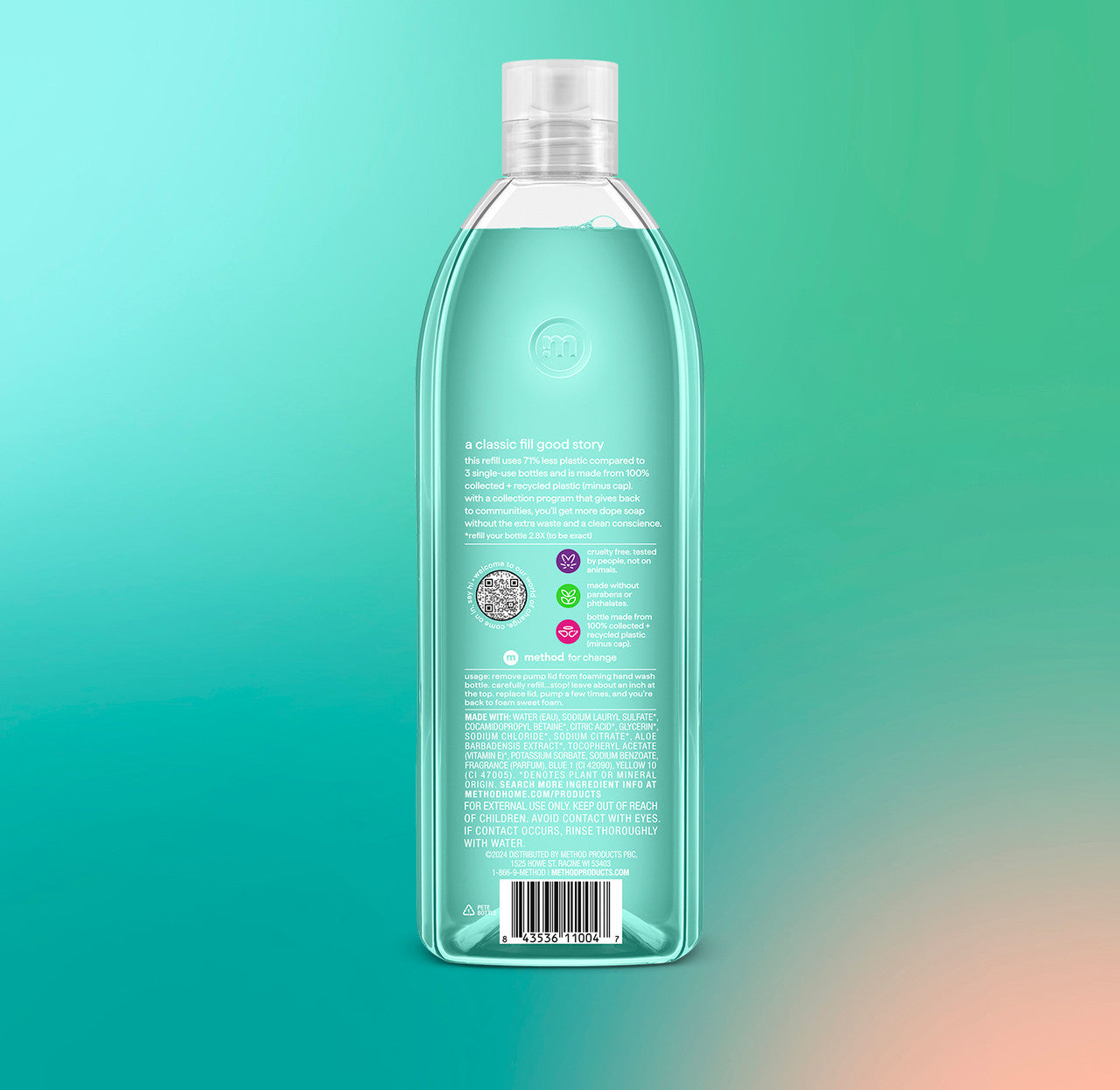 foaming hand wash refill - waterfall. 28 fl oz 1 - Image 3