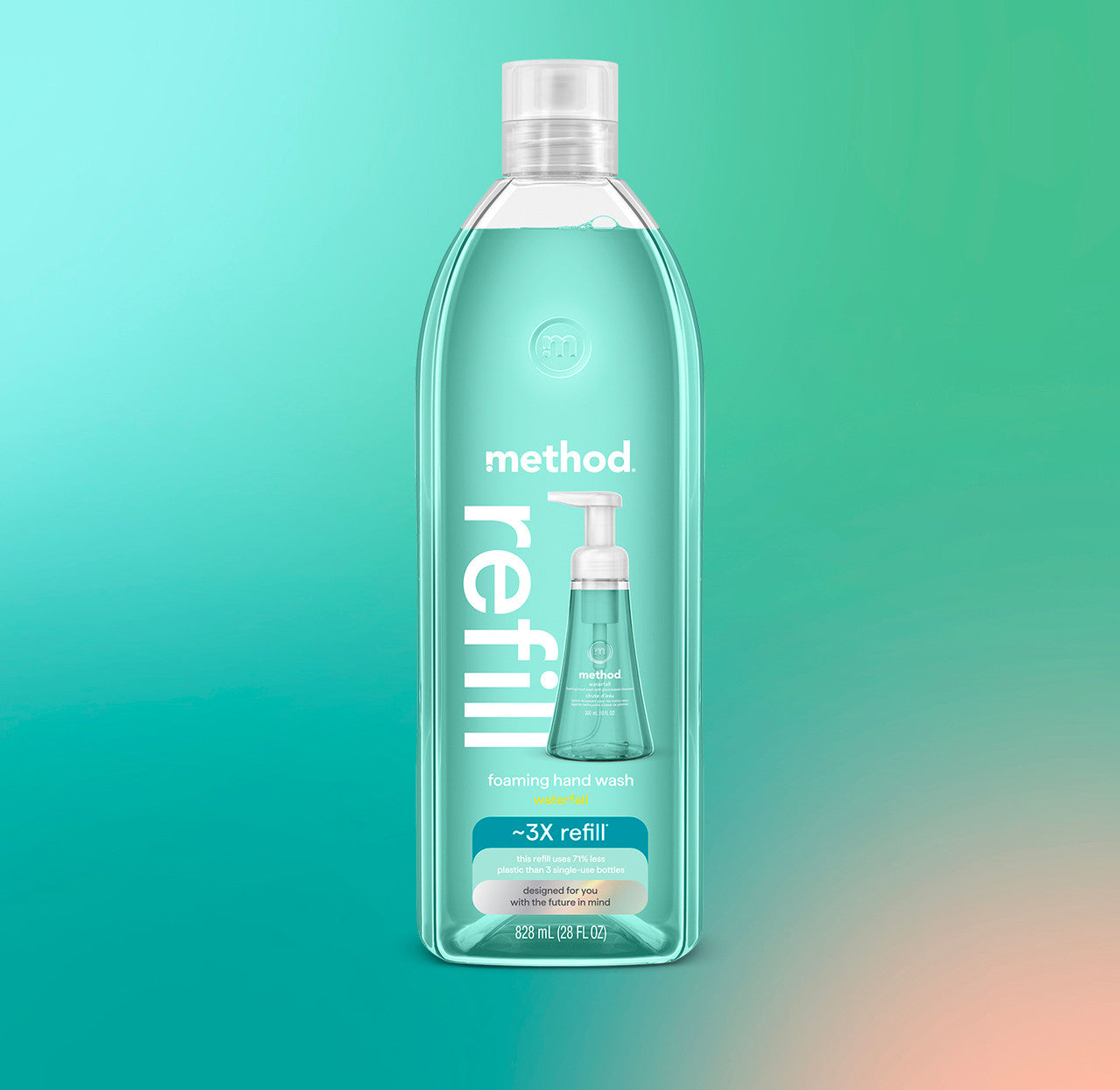 foaming hand wash refill - waterfall. 28 fl oz 1 - Image 2