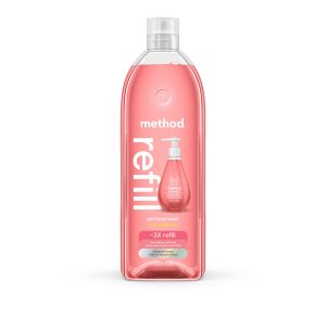gel hand wash refill - pink grapefruit. 34 fl oz 1
