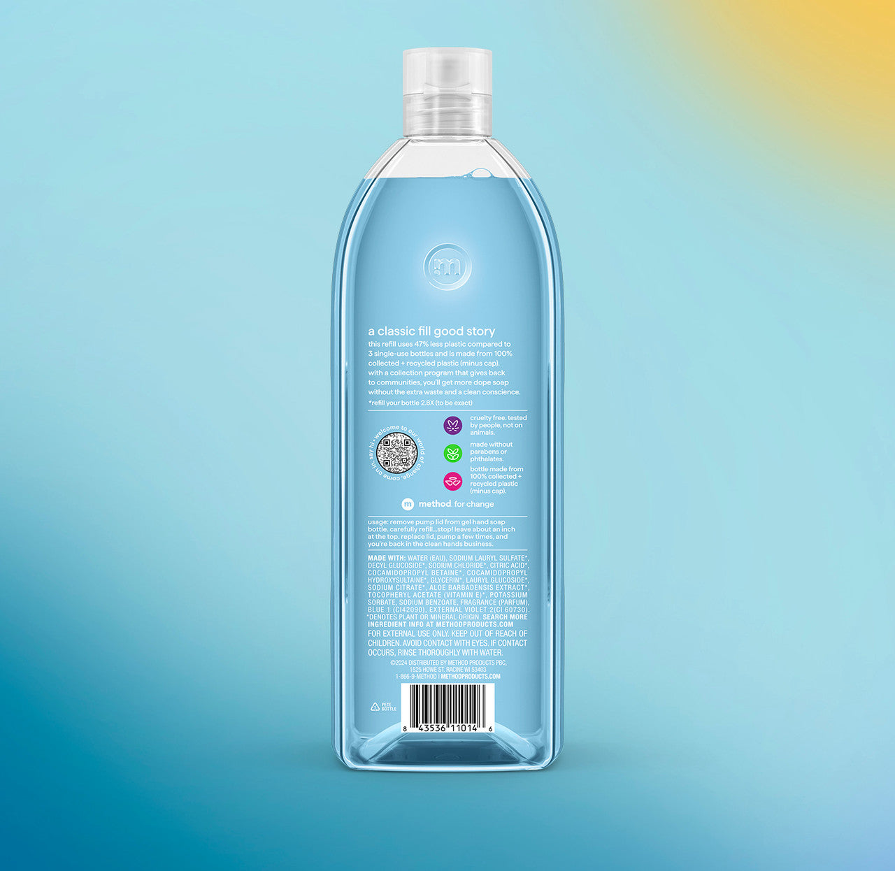 gel hand wash refill - sea minerals. 34 fl oz 1 - Image 3