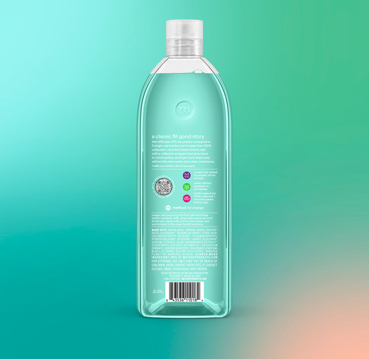 gel hand wash refill - waterfall. 34 fl oz 1 - Image 3