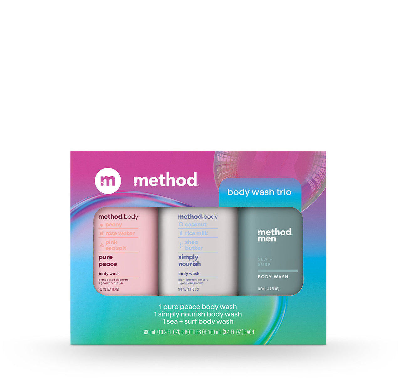 travel-sized gift set body wash trio. 10.2 oz - Image 7