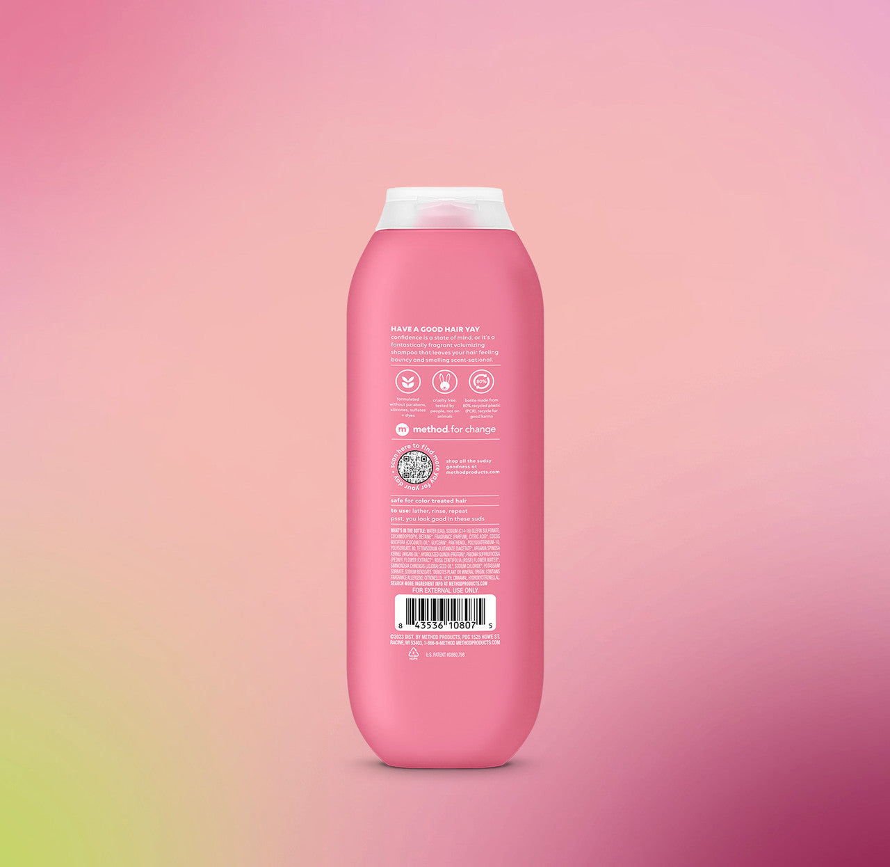 volumizing shampoo - pure peace. 14 fl oz - Image 2