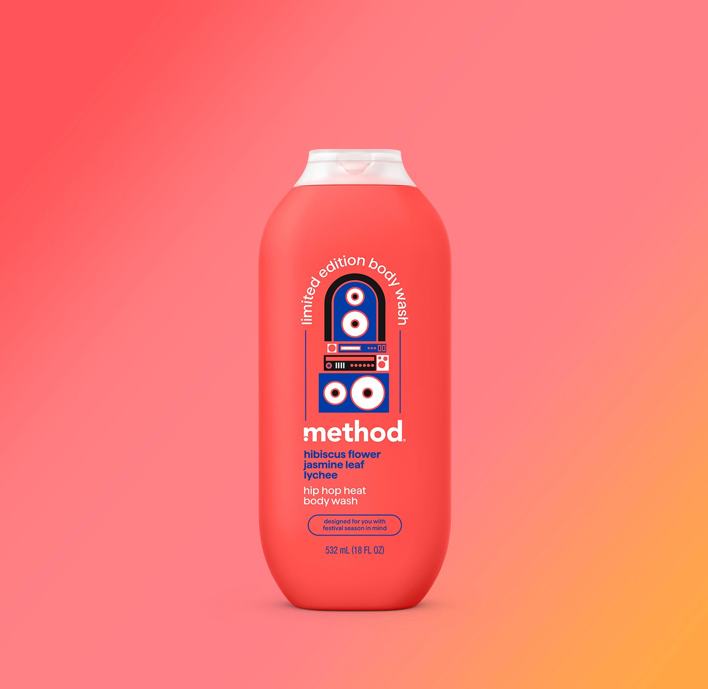 body wash - hip hop heat. 18 fl oz - Image 2