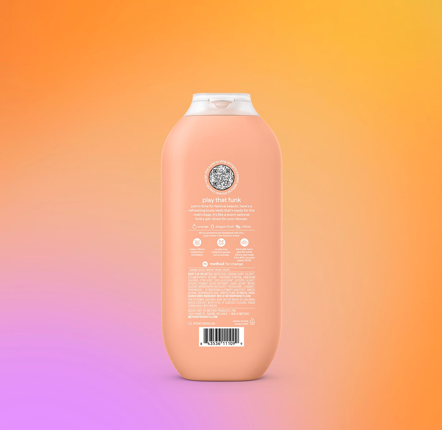 body wash - play that funk. 18 fl oz - Image 3