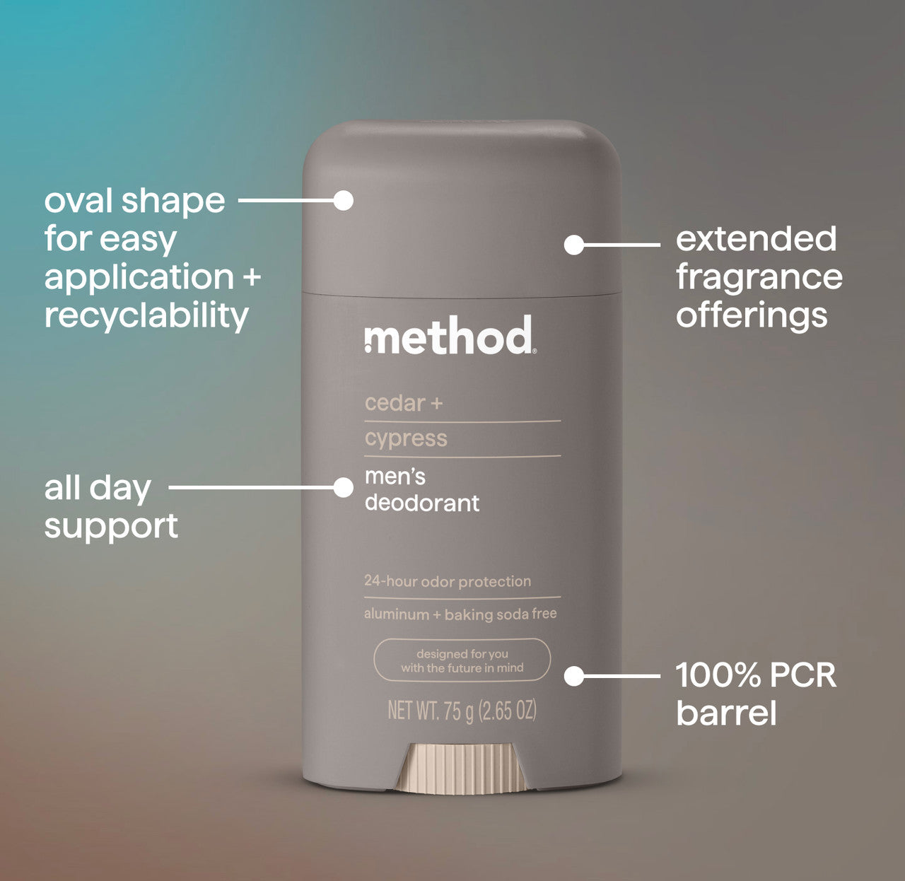 deodorant - cedar + cypress. 2.65 oz - Image 7