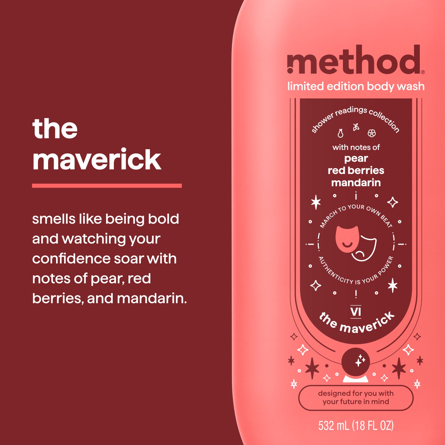 Shower Readings Body Wash. The Maverick. 18oz - Image 5